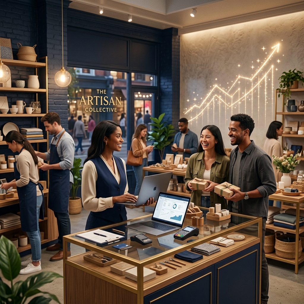 A thriving community small business